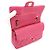 Borsa a tracolla Chanel Matelasse 23 con catena in rosa - vista 7