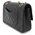 Borsa a tracolla con catena Chanel Matelasse 25 Nero - vista 3