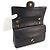 Borsa a tracolla con catena Chanel Matelasse 25 Nero - vista 6