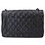 Borsa a spalla con catena Matelassé 30 di Chanel Nero - vista 3