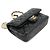 Bolsa de mão clássica mini Matelassé Chanel Preto - vista 5