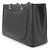 Tote Bag Chanel Matelasse Grand Chain in Gray Marrone - vista 4