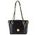 Borsa a spalla piccola con catena Medusa di Versace Nero
