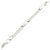 Autre Marque Tiffany & Co. Charm-Armband aus 925 Silber