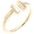 Autre Marque Anello Tiffany T Wire Band Ring