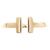 Autre Marque Anello Tiffany T Wire Band Ring - vista 2
