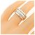 Autre Marque Anillo Tiffany Atlas Band - vista 4