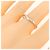 Autre Marque Tiffany Gebogener Ring aus Platin - Ansicht 5