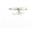 Autre Marque Anello Tiffany Open Heart Drop - vista 2