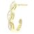 Autre Marque Orecchini a lobo Tiffany & Co. in oro giallo 18K - vista 2