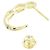 Autre Marque Orecchini a lobo Tiffany & Co. in oro giallo 18K - vista 3