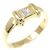 Autre Marque Anello fede Tiffany in oro giallo 18K