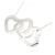 Autre Marque Tiffany Triple Open Heart Halskette - Ansicht 4