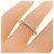 Autre Marque Anello Tiffany Novo Full Circle Band - vista 3