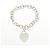 Autre Marque Bracciale charm con etichetta a cuore Tiffany - vista 3