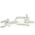 Autre Marque Pulseira de Elos com Pingente Grande Tiffany HardWear - view 3