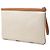 Borsa a pochette Gucci GG Supreme Logo Print Marrone Crudo - vista 2