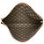 Borsa a pochette Gucci GG Supreme Logo Print Marrone Crudo - vista 4