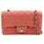 Chanel Classic Zip Quilted Iridescent Caviar Long Pink