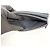 Clutch Chanel CC Double Zip con Catena in Pelle di Agnello Chevron Blu navy - vista 6