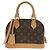 Louis Vuitton Monogram Alma BB Handtasche Braun