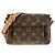 Louis Vuitton Monogram Viva Cite PM Schultertasche Braun