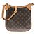 Borsa a tracolla Louis Vuitton Monogram Odeon PM Marrone