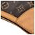 Borsa a tracolla Louis Vuitton Monogram Odeon PM Marrone - vista 4