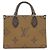 Borsa Louis Vuitton Monogram Giant OnTheGo PM Marrone - vista 2