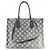 Borsa OnTheGo MM in tela jacquard Monogram Louis Vuitton Grigio