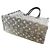 Borsa OnTheGo MM in tela jacquard Monogram Louis Vuitton Grigio - vista 3