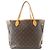 Louis Vuitton Monogram V Neverfull MM Handtasche Braun Rot - Ansicht 2