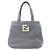 Borsa a mano in pelle nubuck Fendi Marrone