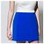Mini gonna bicolore Diane Von Furstenberg Sloane Bianco Blu Blu navy - vista 5