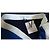 Mini gonna bicolore Diane Von Furstenberg Sloane Bianco Blu Blu navy - vista 9
