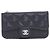 Chanel Timeless Classic Line AP2570 Tarjetero Negro