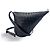 Bottega Veneta Virgule Intrecciato Nappa Piccolo Nero