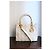 Christian Dior Borsa Lady Dior in Pelle Avorio Beige - vista 2