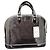 Louis Vuitton Alma MM in pelle verniciata nera Nero