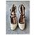 Décolleté Alaïa in pelle di pitone Nero Beige - vista 4