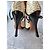 Décolleté Alaïa in pelle di pitone Nero Beige - vista 7