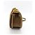 Chanel Boy Curved Messenger Quilted Velvet Small Marrone - vista 3