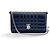 Burberry Lola Quilted Lambskin Small Blu navy