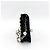 Clutch Miu Miu in pelle decorata con cristalli e perle, Medium Nero - vista 3