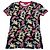 Autre Marque Max&Co T-shirt floreale in cotone - Nero Multicolore