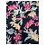 Autre Marque Max&Co T-shirt floreale in cotone - Nero Multicolore - vista 3