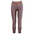 Pantalones de punto de algodón a rayas marrón y carbón Marni Castaño
