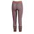 Pantalones de punto de algodón a rayas marrón y carbón Marni Castaño - vista 3