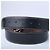Cinto Gucci em couro preto com fivela Interlocking G - vista 4