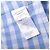 Autre Marque Vestido maxi de algodón de cuadros vichy azul y blanco Vivetta - vista 7